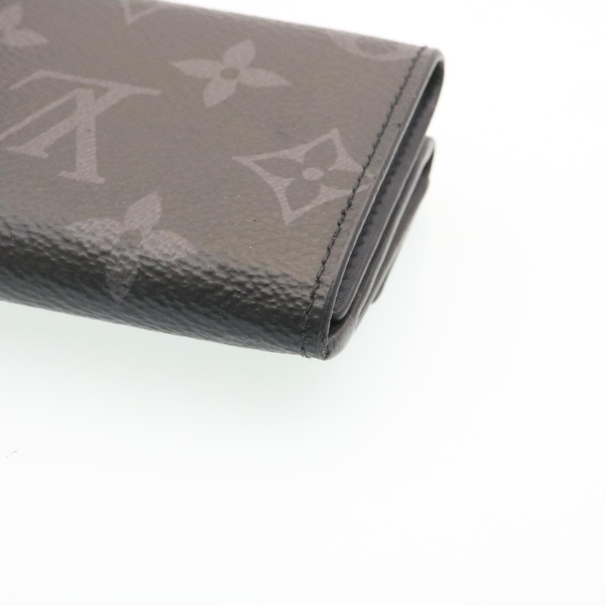 Louis Vuitton  Monogram Eclipse Discovery Compact wallet Wallet M67630 Auth 34673