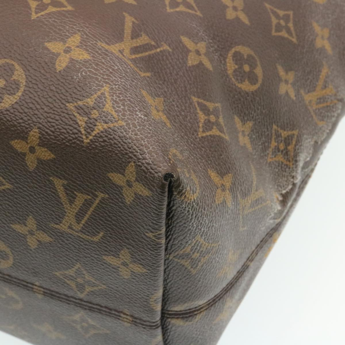 Louis Vuitton  Monogram Jena MM Tote Bag M42267 LV Auth 34880