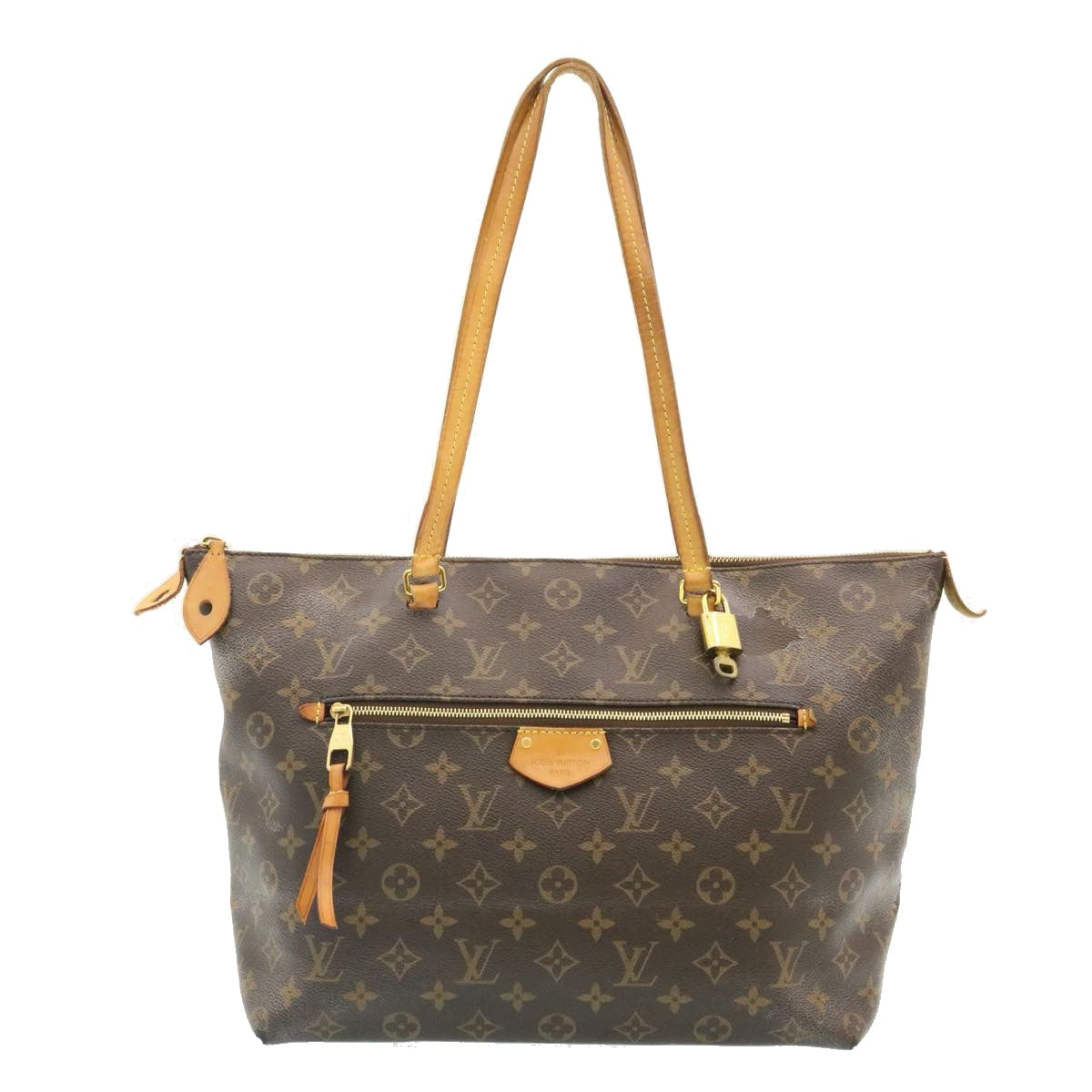 Louis Vuitton  Monogram Jena MM Tote Bag M42267 LV Auth 34880