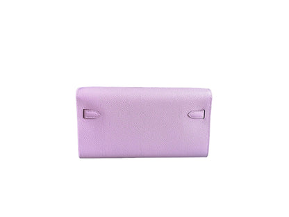 Hermes Kelly to go mauve sylvestre PHW