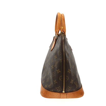 Louis Vuitton  Alma Handbag in Brown Canvas