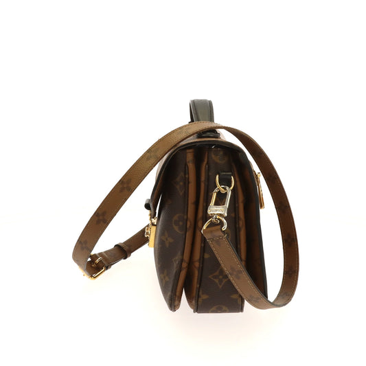 Louis Vuitton  Metis Crossbody Bag in Brown Canvas