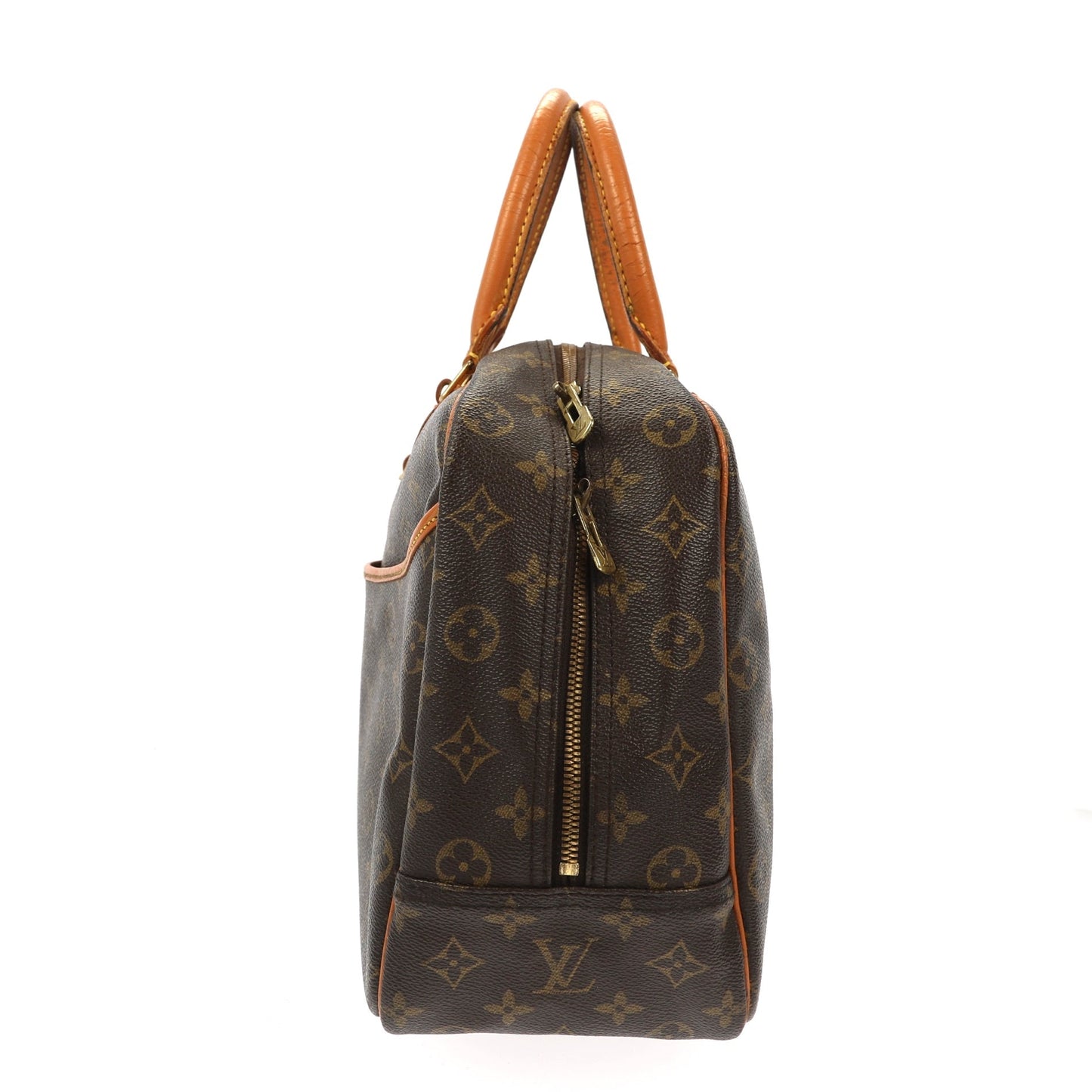 Louis Vuitton  Deauville Handbag in Brown Canvas