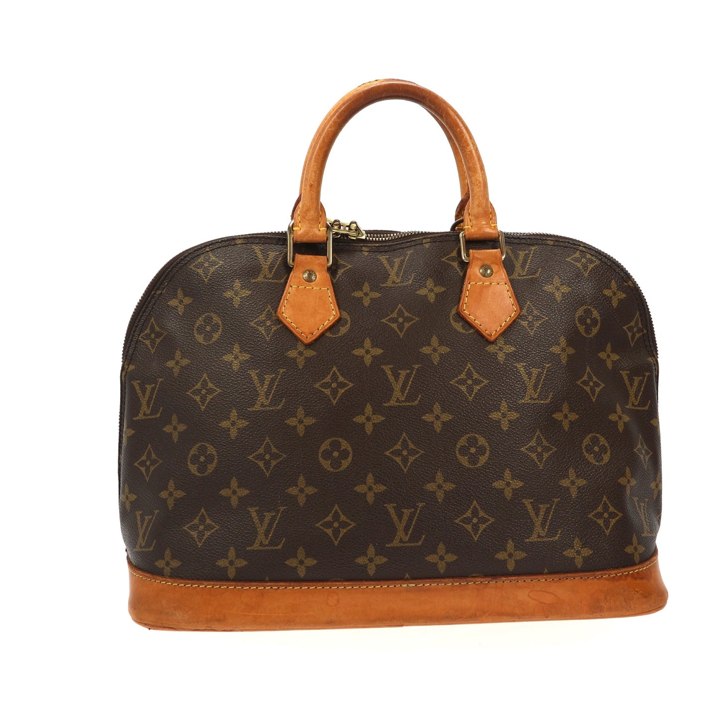 Louis Vuitton  Alma Handbag in Brown Canvas