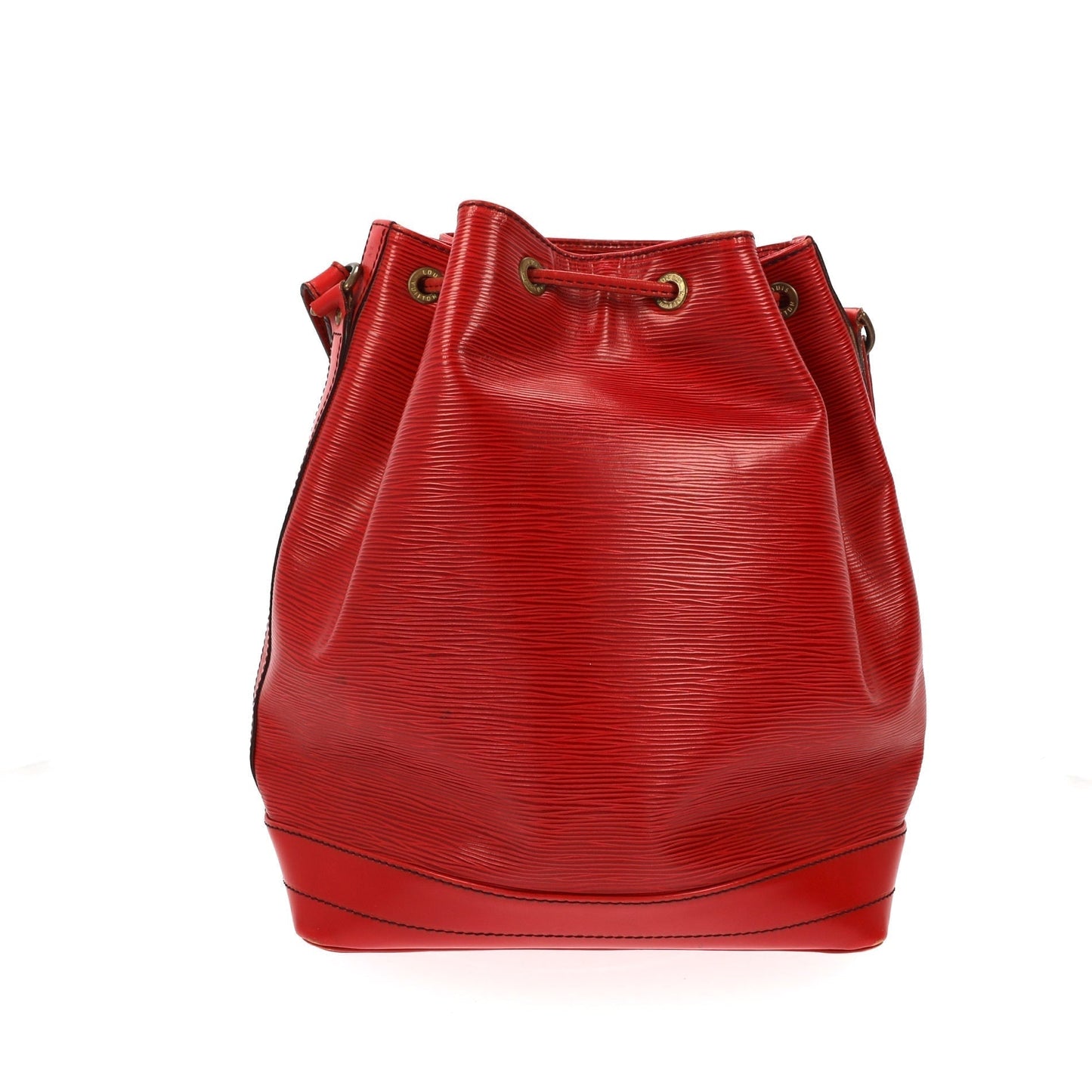 Louis Vuitton  Noe Shoulder Bag in Red Leather