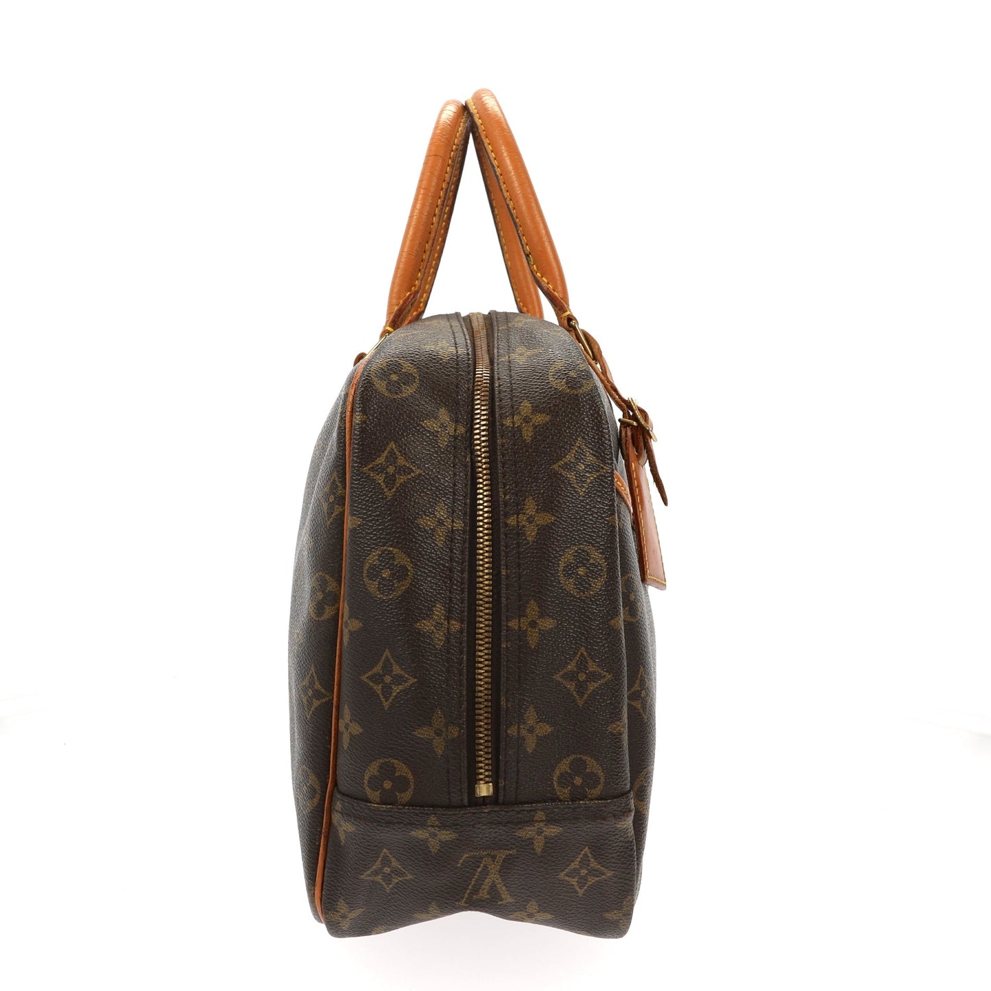 Louis Vuitton  Deauville Handbag in Brown Canvas