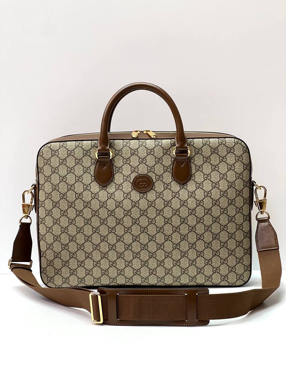 Gucci Business case with Interlocking G Men's