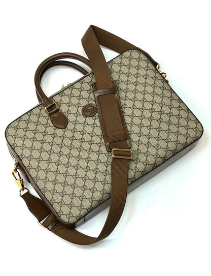 Gucci Business case with Interlocking G Men's