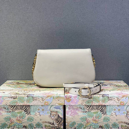 Gucci Blondie shoulder Bag white