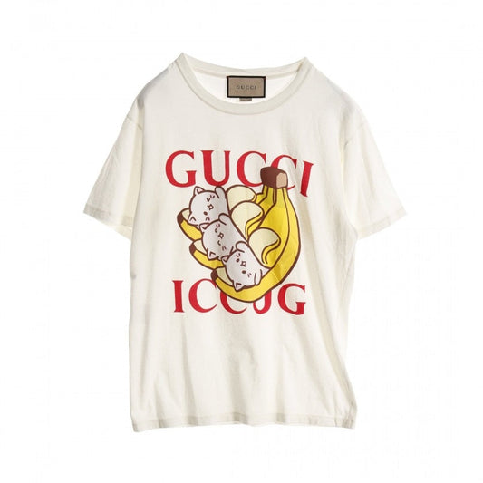 Gucci Collaboration Men's T-Shirt White XS with Unique Print Design