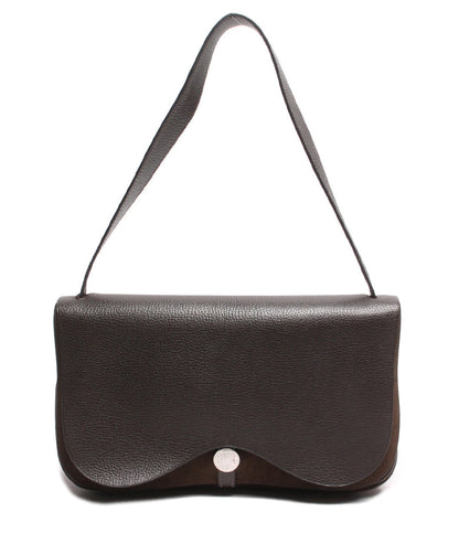 Hermes Brown Leather Shoulder Bag