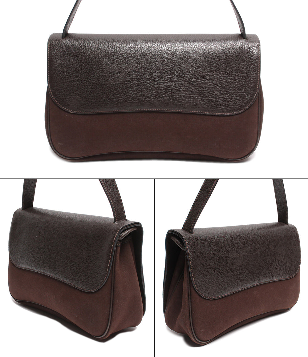 Hermes Brown Leather Shoulder Bag