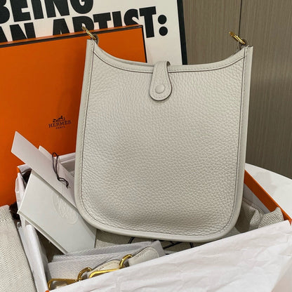 Hermes Evelyne Mini Gris Pale 2024