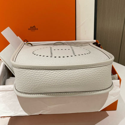 Hermes Evelyne Mini Gris Pale 2024