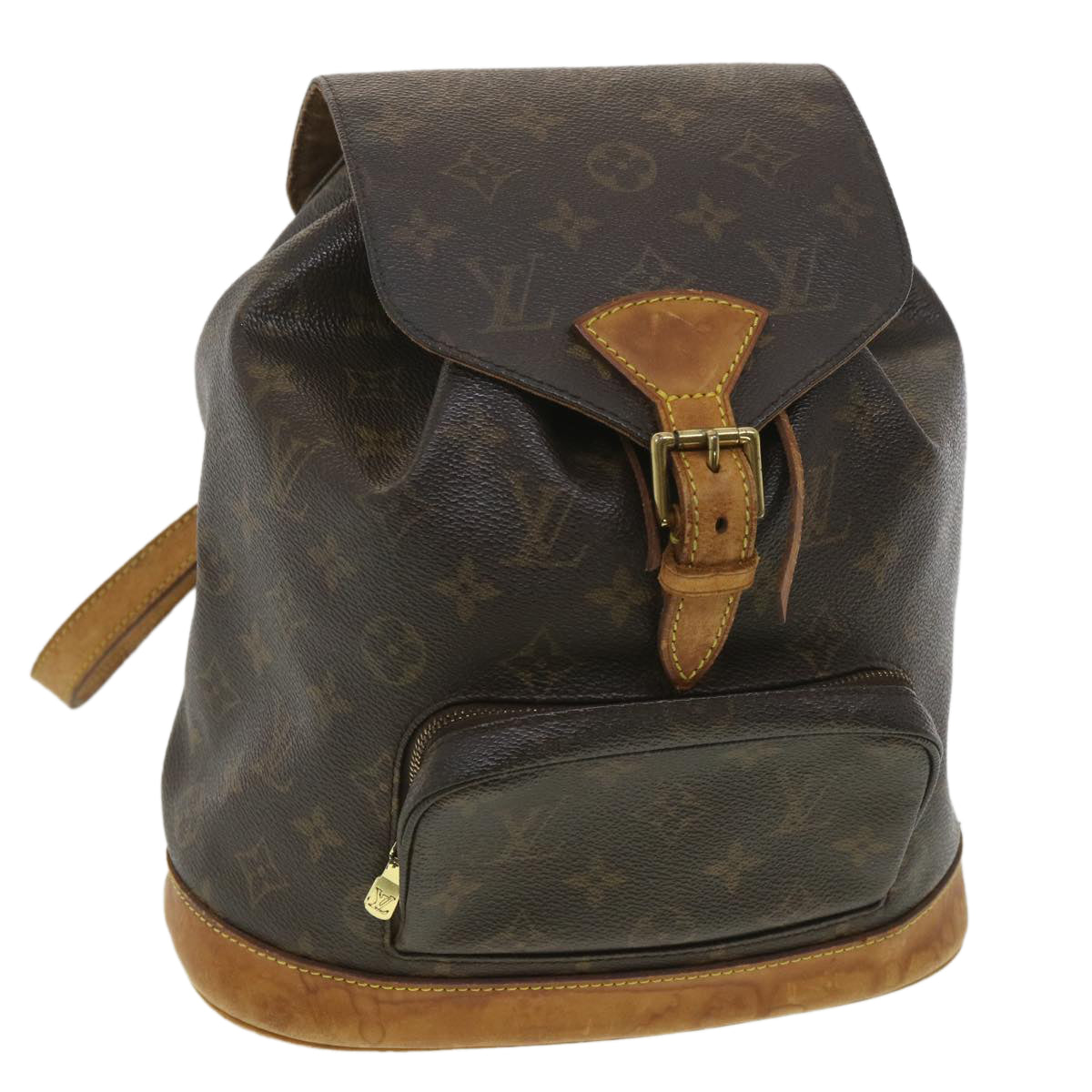 Louis Vuitton  Monogram Montsouris MM Backpack M51136 LV Auth rd4228