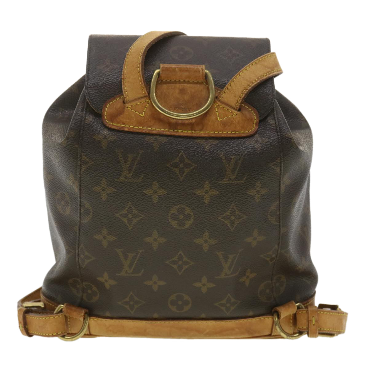 Louis Vuitton  Monogram Montsouris MM Backpack M51136 LV Auth rd4228