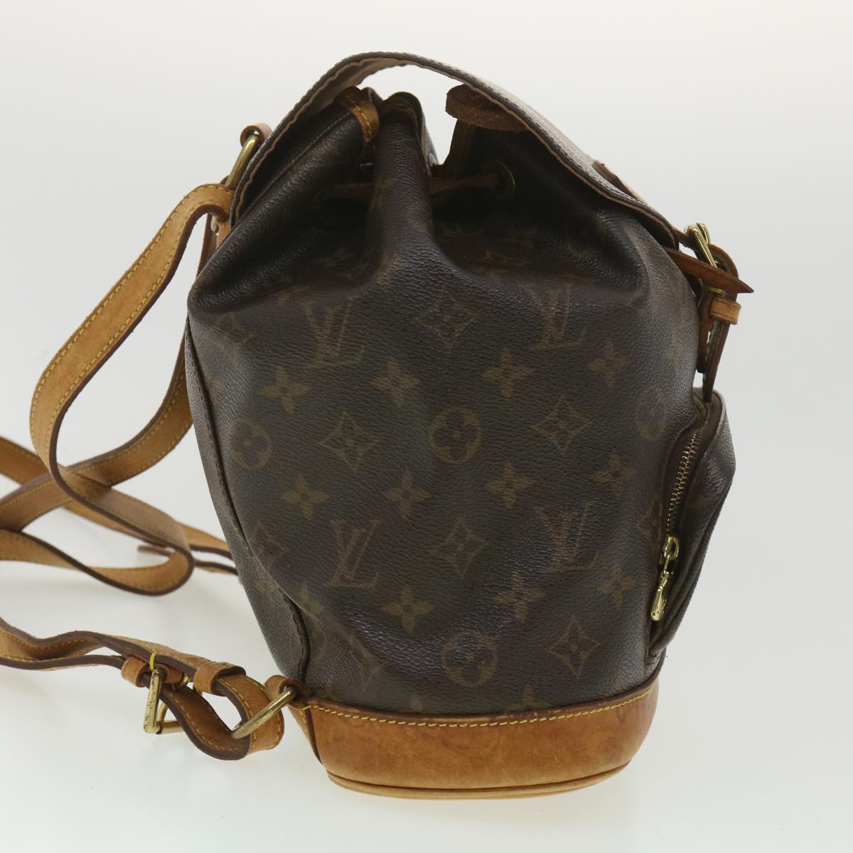 Louis Vuitton  Monogram Montsouris MM Backpack M51136 LV Auth rd4228