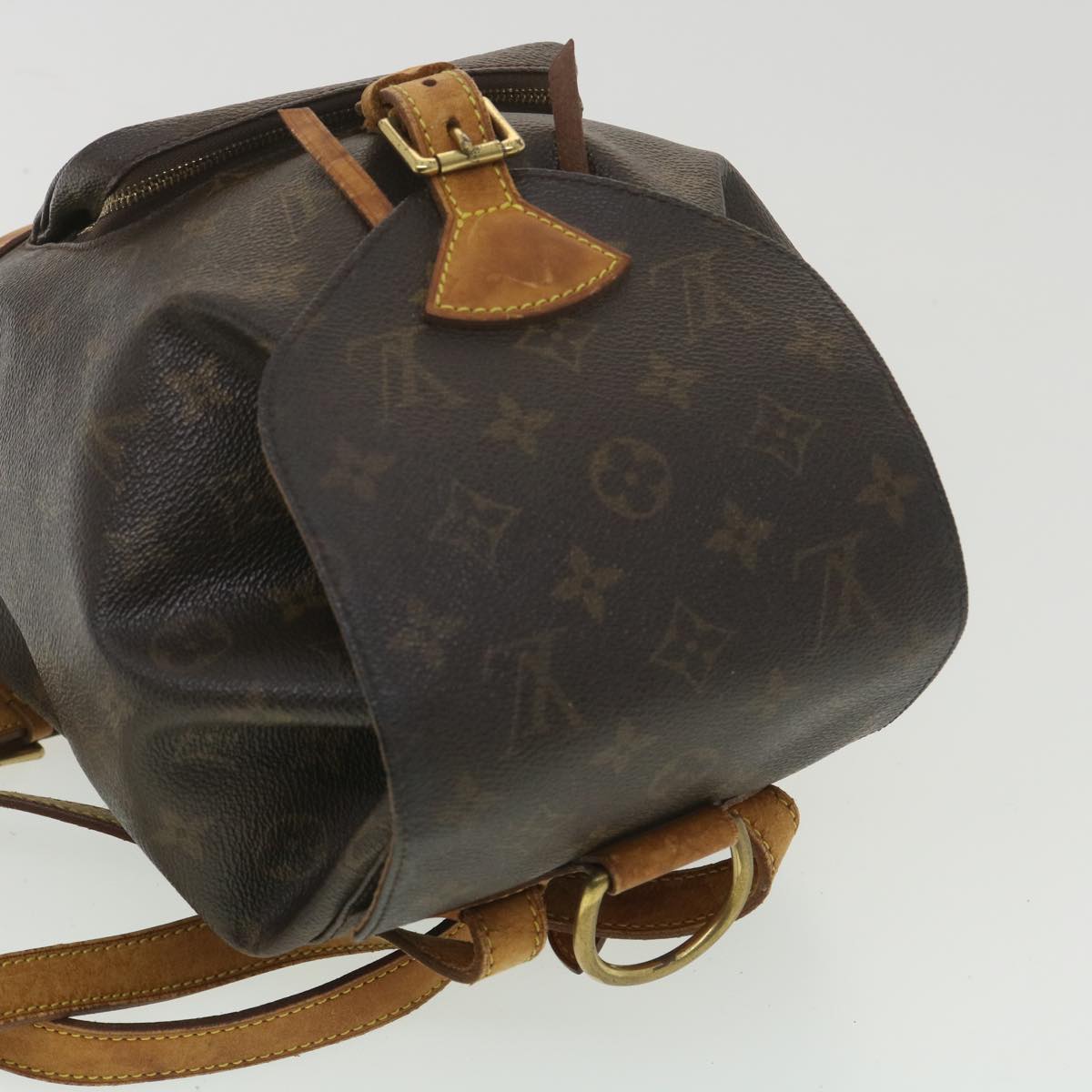 Louis Vuitton  Monogram Montsouris MM Backpack M51136 LV Auth rd4228