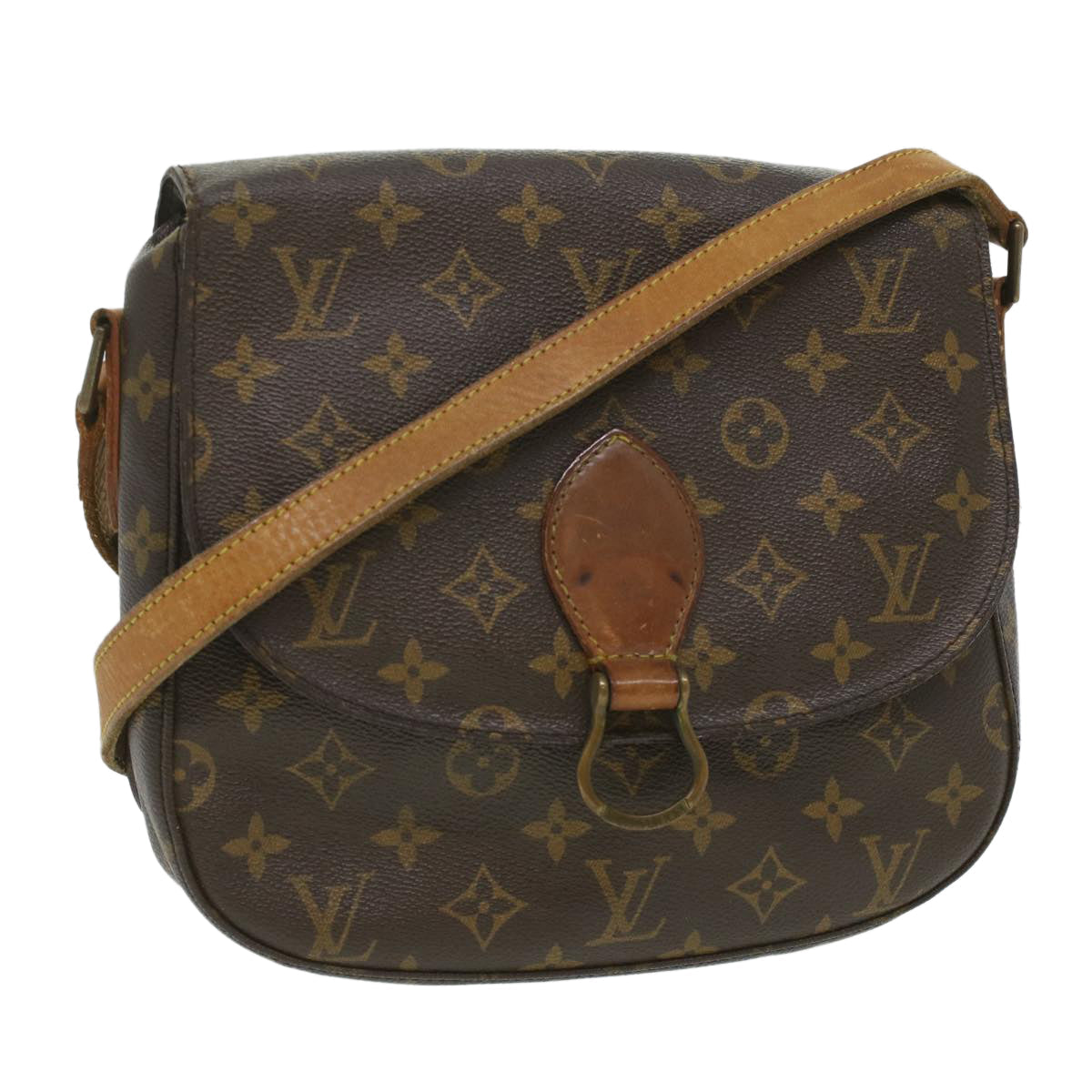 Louis Vuitton  Monogram Saint Cloud GM Shoulder Bag M51242 LV Auth rd4280