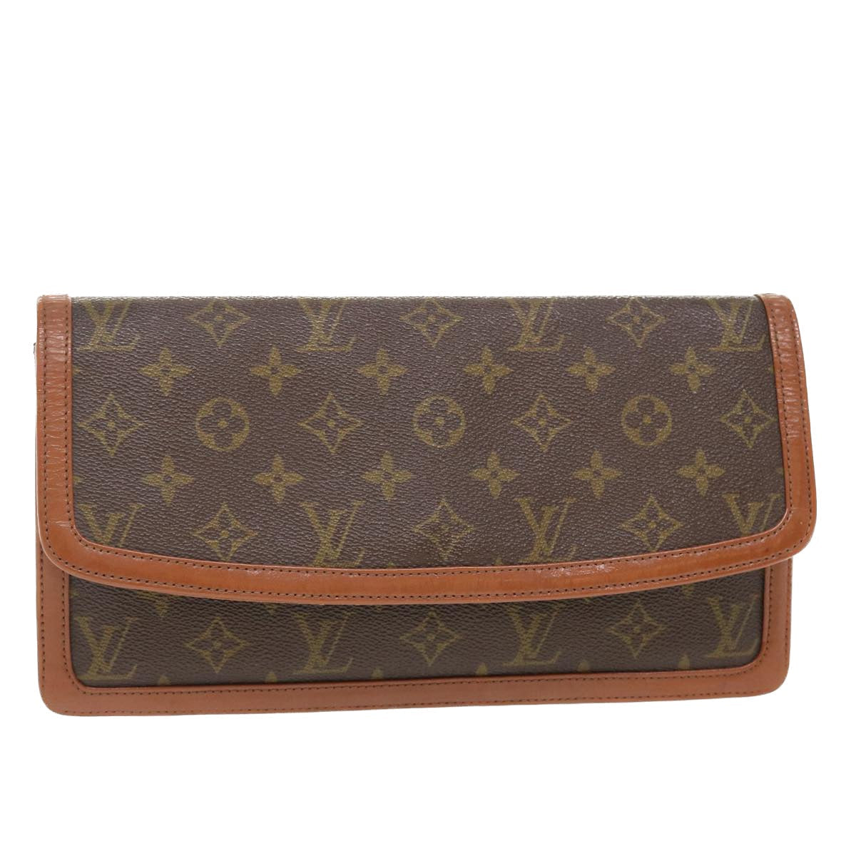 Louis Vuitton  Monogram Pochette Dam Clutch Bag M51810 LV Auth rd4335