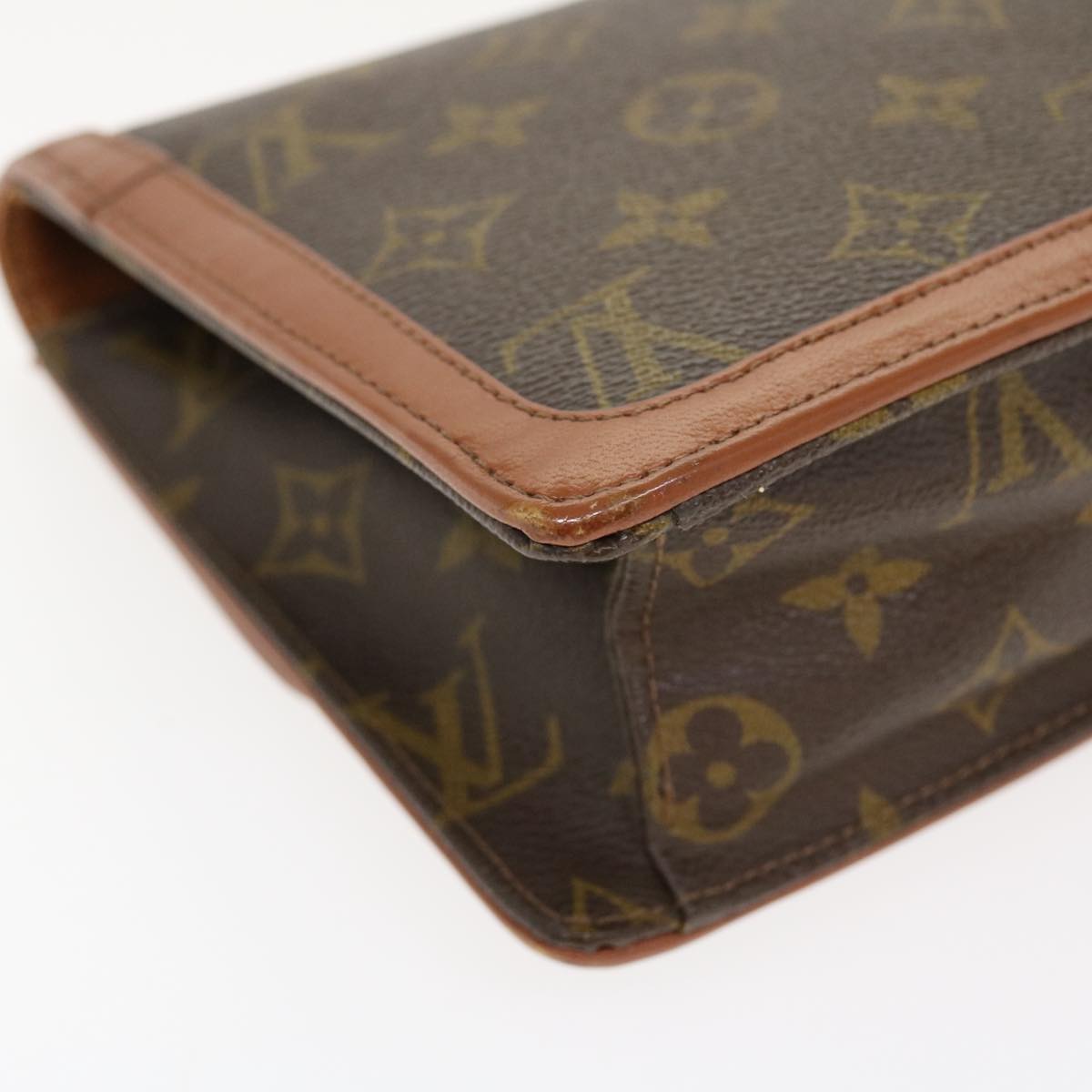 Louis Vuitton  Monogram Pochette Dam Clutch Bag M51810 LV Auth rd4335