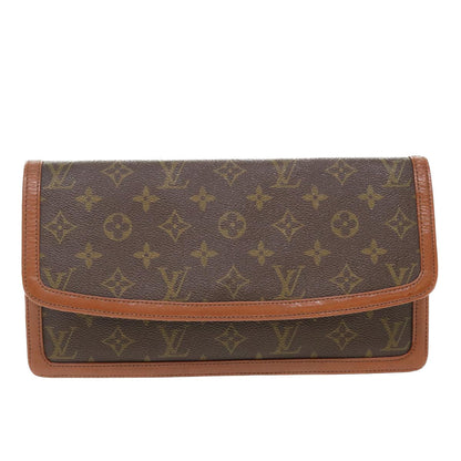 Louis Vuitton  Monogram Pochette Dam Clutch Bag M51810 LV Auth rd4335