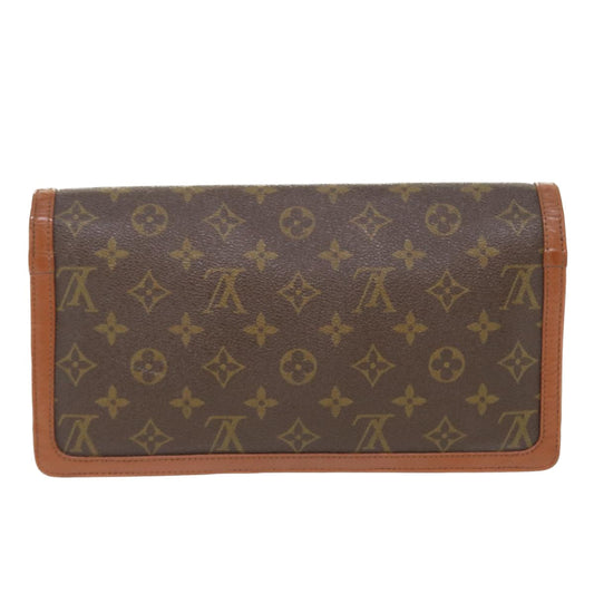 Louis Vuitton  Monogram Pochette Dam Clutch Bag M51810 LV Auth rd4335