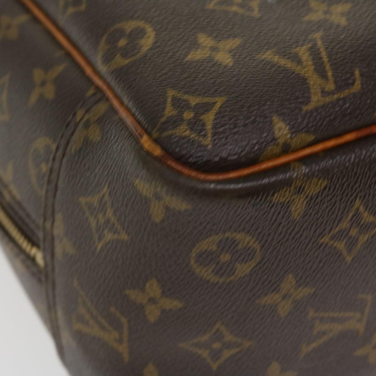 Louis Vuitton  Monogram Deauville Hand Bag M47270 LV Auth rd4491