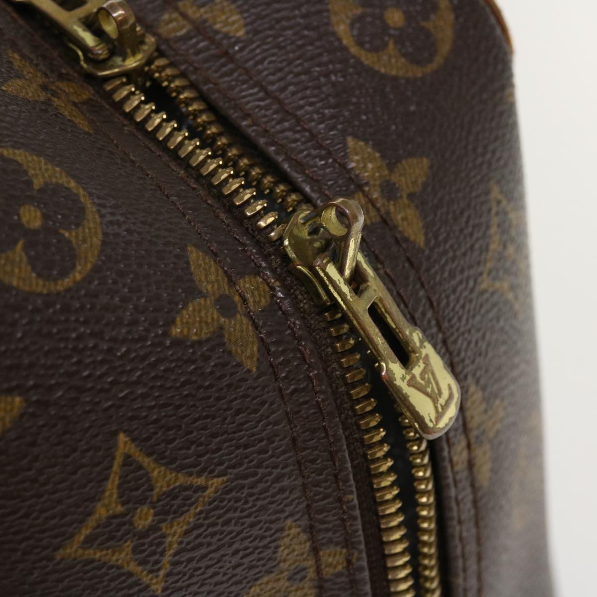 Louis Vuitton  Monogram Deauville Hand Bag M47270 LV Auth rd4491