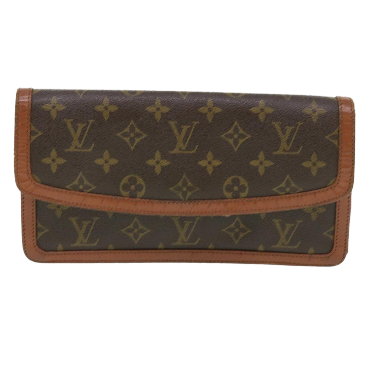 Louis Vuitton  Monogram Pochette Dam PM Clutch Bag M51812 LV Auth rd4540