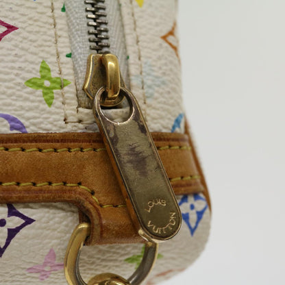 Louis Vuitton  Monogram Multicolor Trousse Wapity Pouch White M58033 Auth rh244