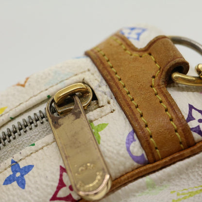 Louis Vuitton  Monogram Multicolor Trousse Wapity Pouch White M58033 Auth rh244