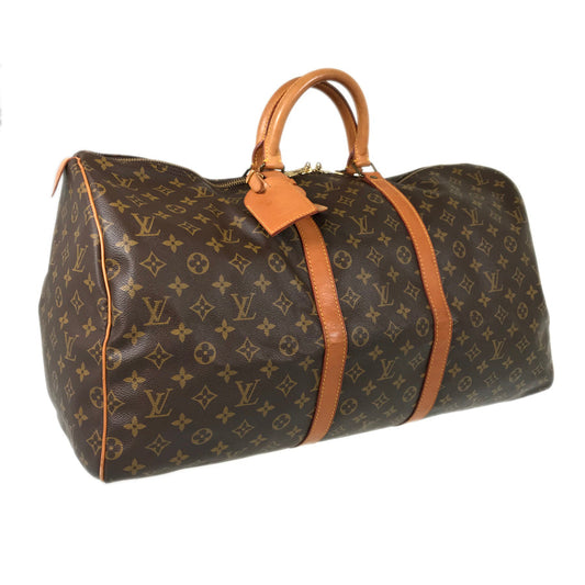 Louis Vuitton  Monogram Keepall 55 M41424 Boston Bag