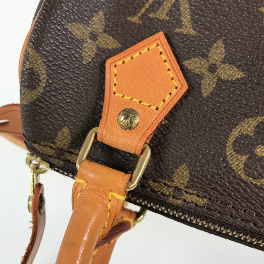 Louis Vuitton  Monogram Mini Speedy M41534 Hand Bag