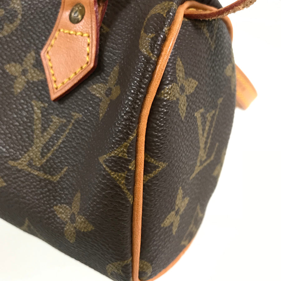 Louis Vuitton  Monogram Mini Speedy M41534 Hand Bag