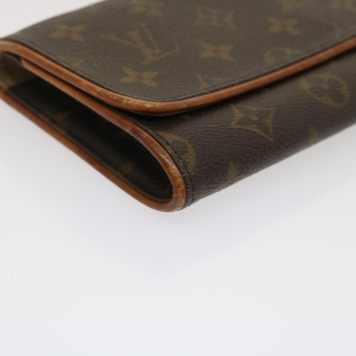 Louis Vuitton  Monogram Pochette Twin GM Shoulder Bag M51852 LV Auth ro350