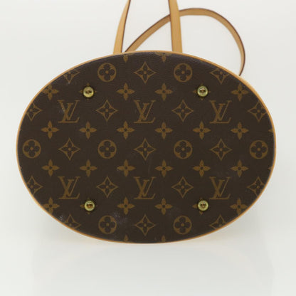 Louis Vuitton  Monogram Bucket GM Shoulder Bag M42236 LV Auth ro517