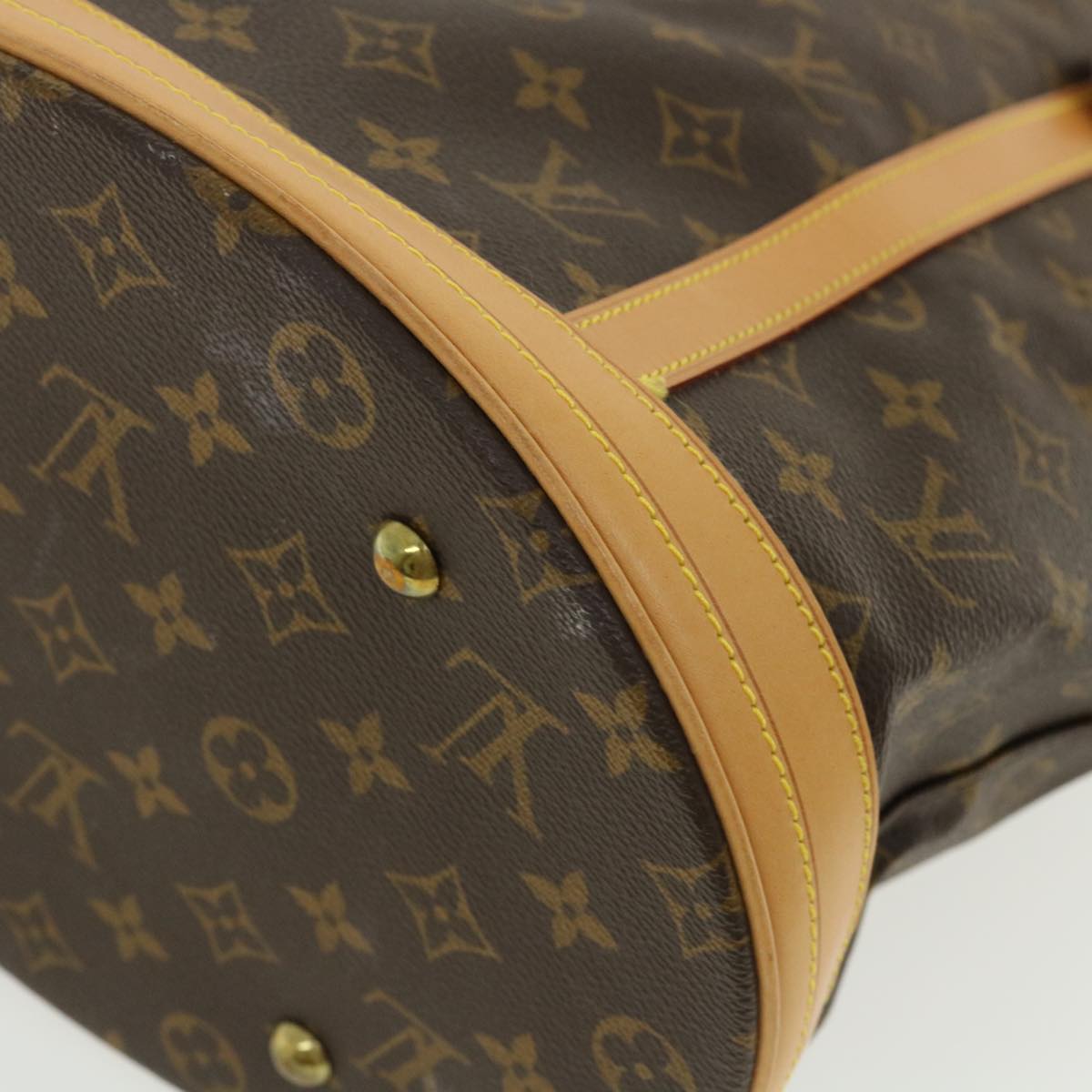 Louis Vuitton  Monogram Bucket GM Shoulder Bag M42236 LV Auth ro517