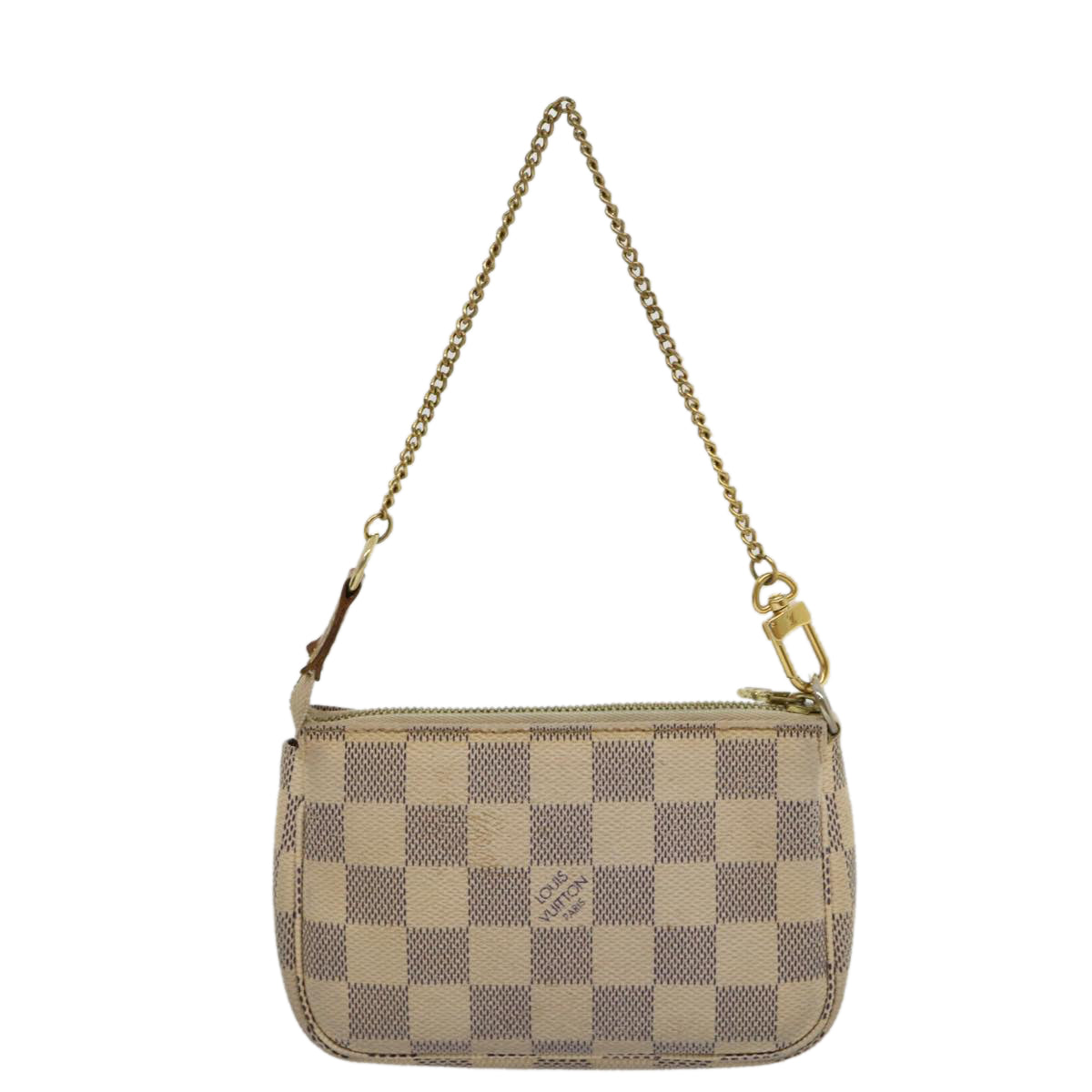 Louis Vuitton  Damier Azur Mini Pochette Accessoires Pouch N58010 LV Auth rz439