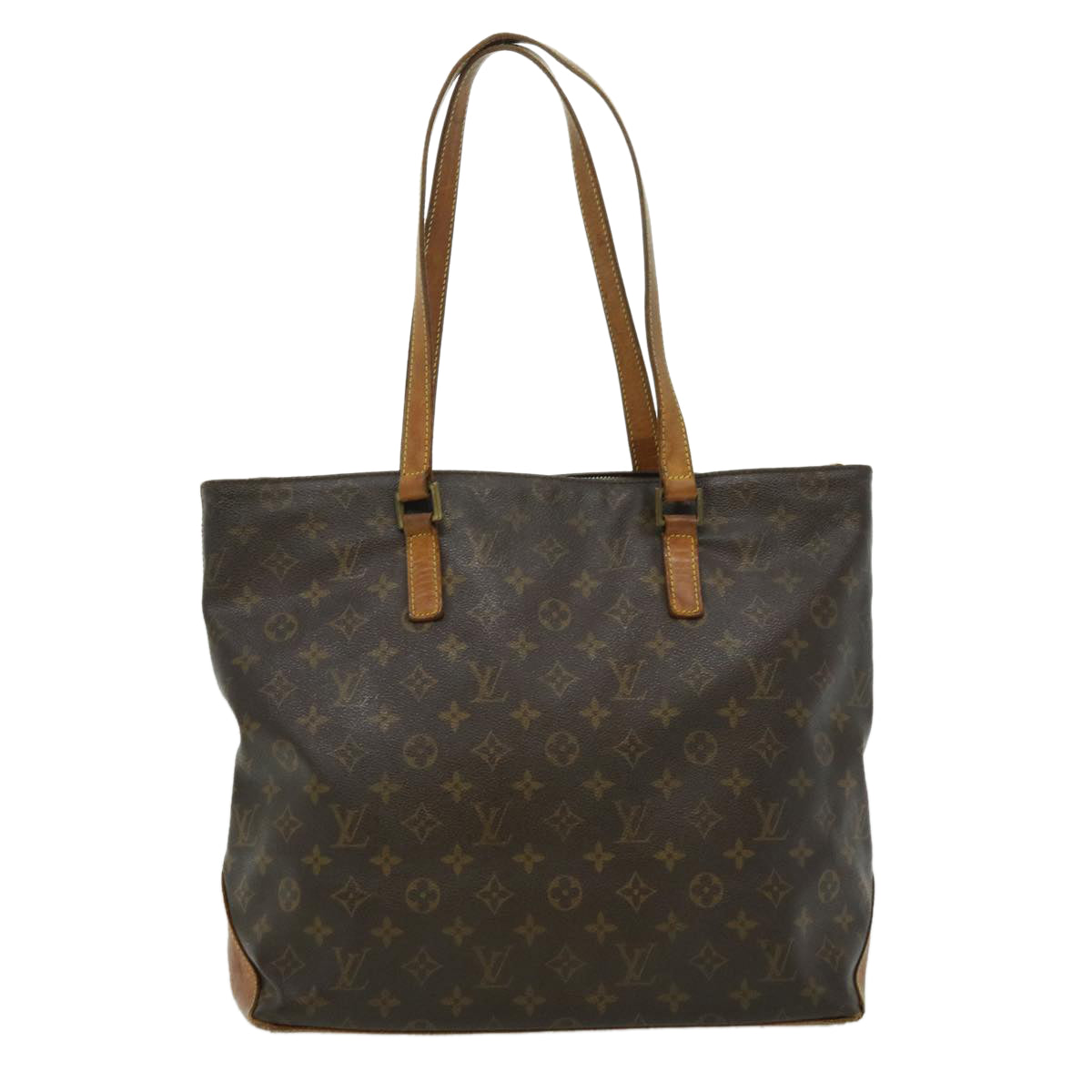 Louis Vuitton  Monogram Cabas Mezzo Tote Bag M51151 LV Auth rz450