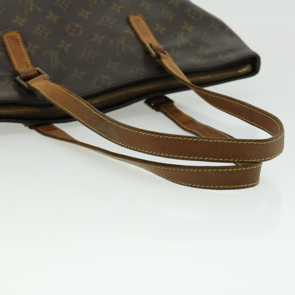 Louis Vuitton  Monogram Cabas Mezzo Tote Bag M51151 LV Auth rz450