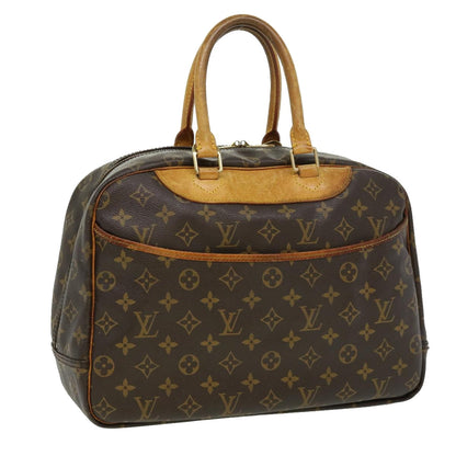 Louis Vuitton  Monogram Deauville Hand Bag M47270 LV Auth rz519