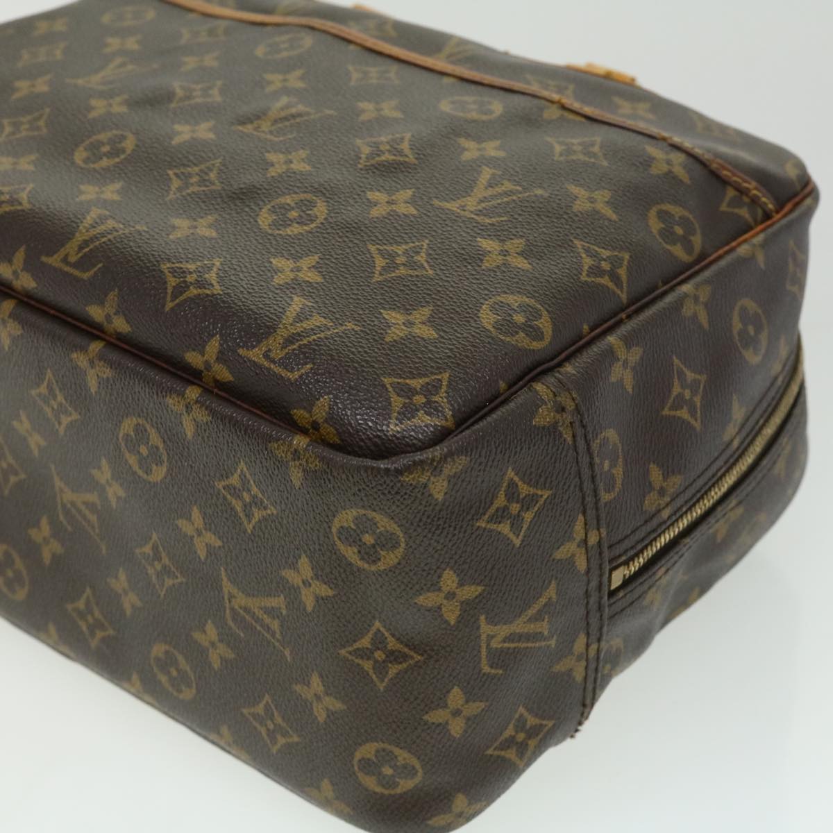 Louis Vuitton  Monogram Deauville Hand Bag M47270 LV Auth rz519