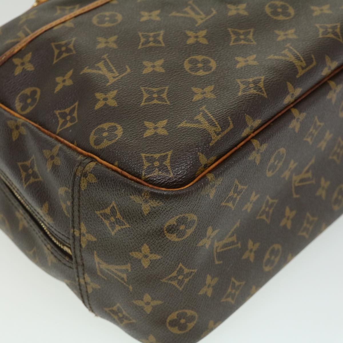 Louis Vuitton  Monogram Deauville Hand Bag M47270 LV Auth rz519