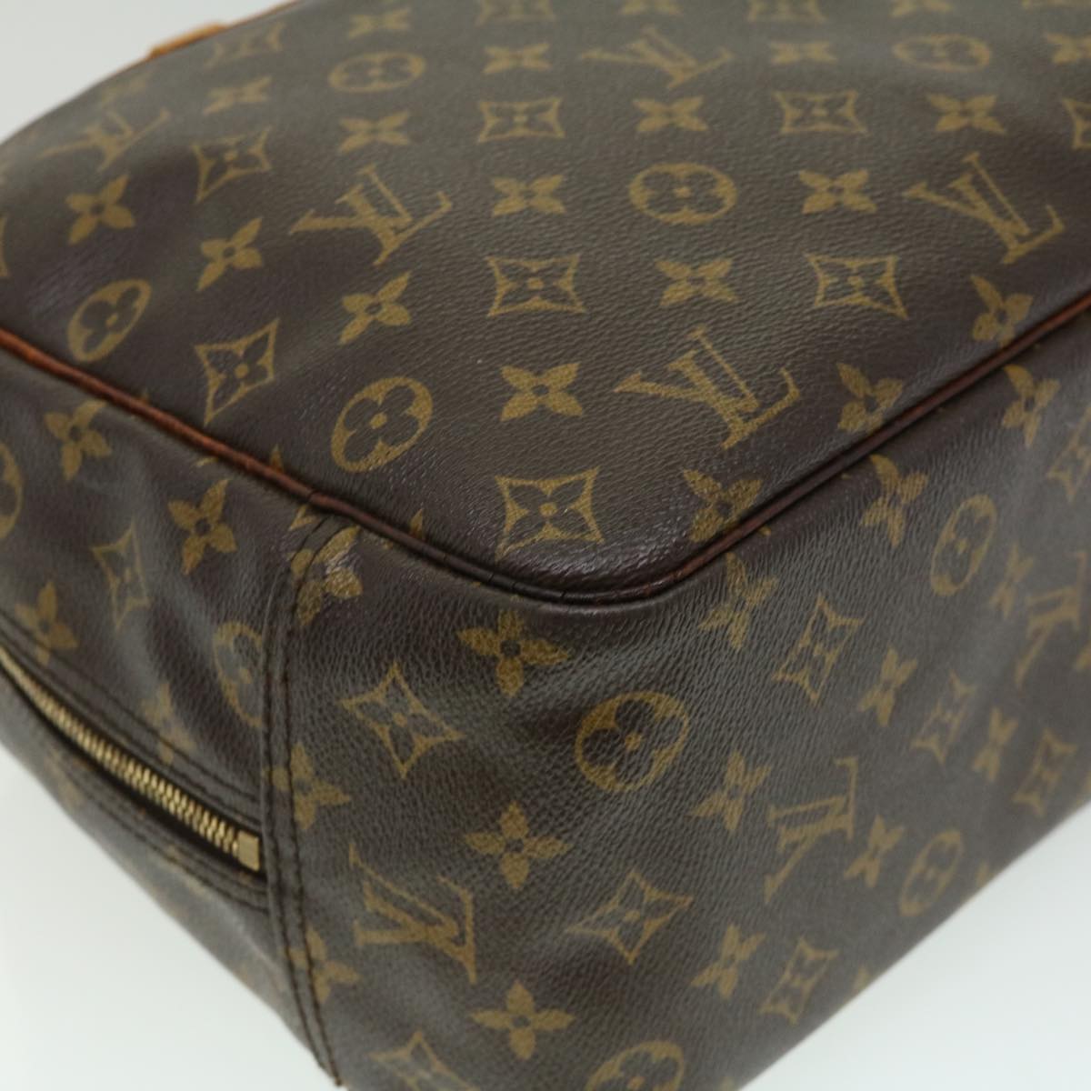 Louis Vuitton  Monogram Deauville Hand Bag M47270 LV Auth rz519