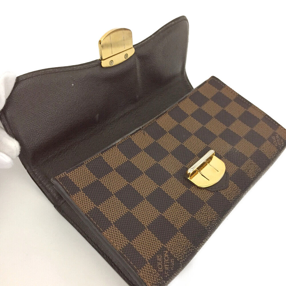 Louis Vuitton Damier Portefeiulle Sistina Long Bifold Wallet