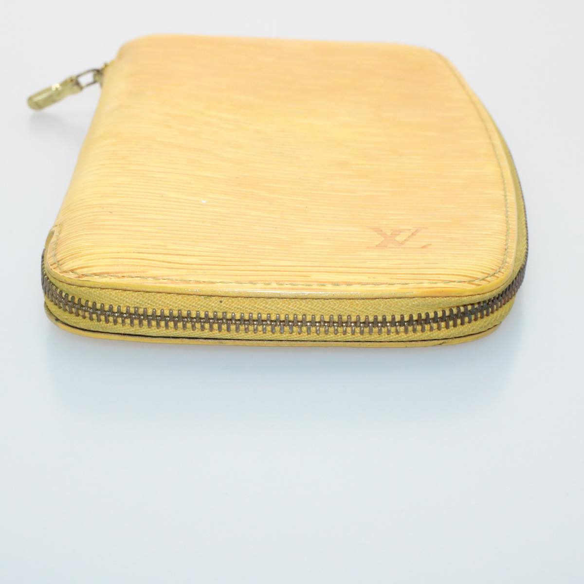 LOUIS VUITTON Epi Agenda Jeode Travel Case Yellow LV Auth am3002s