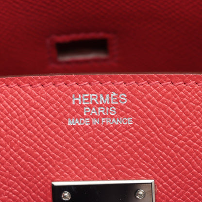 Hermes Birkin 30 Veau Epsom Bougainvillea Red Pink Palladium