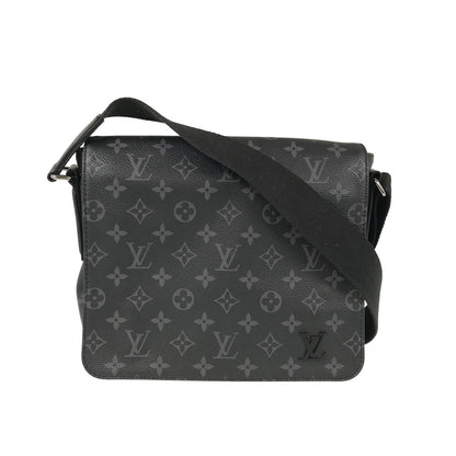 Louis Vuitton  Monogram Eclipse District PM NM Messenger Shoulder Bag