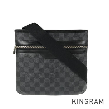 Louis Vuitton  Damier Graphite Tomas N58028 Shoulder Bag